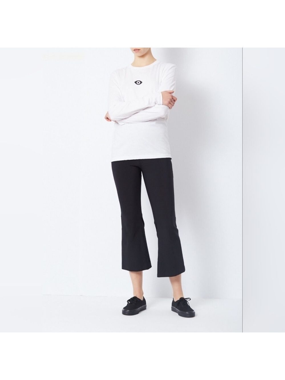Opening Ceremony black cropped pants size 6 in EUC